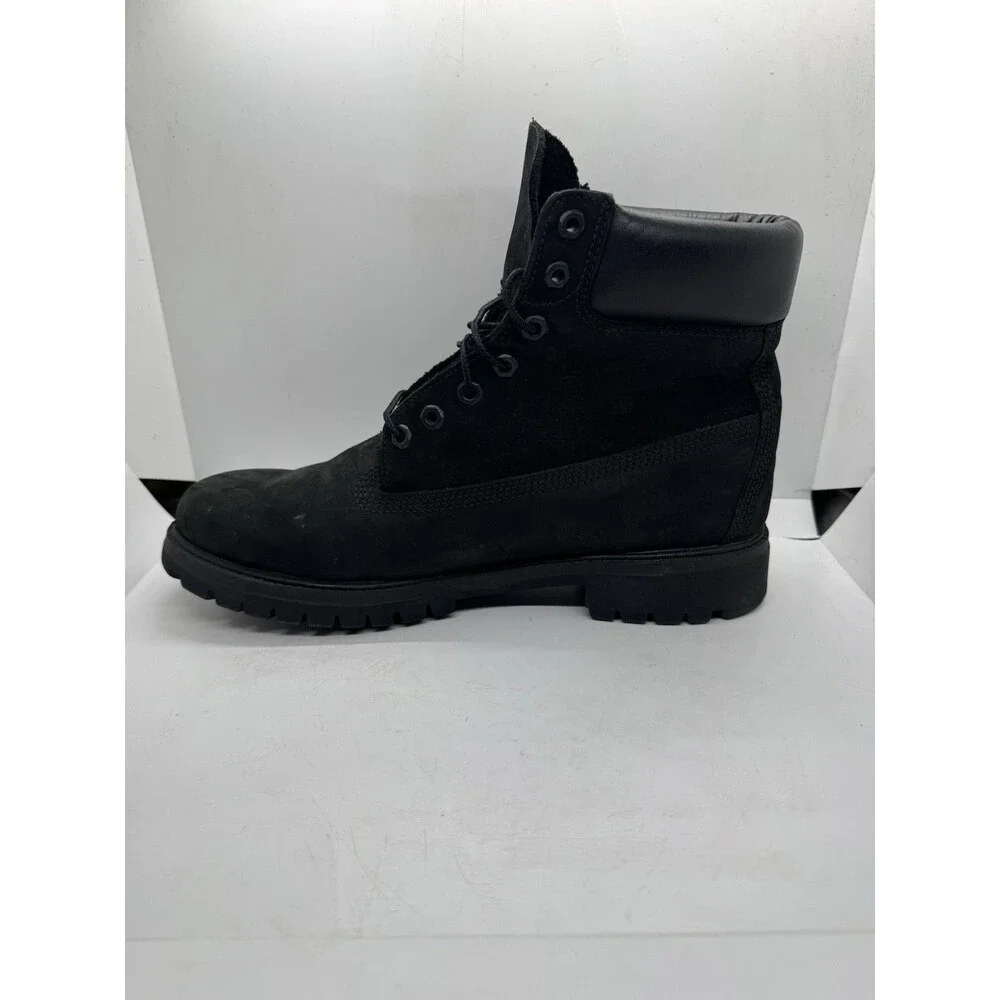 Timberland Mens 6 Inch Premium Waterproof Boots Black Mens 10.5W 10073